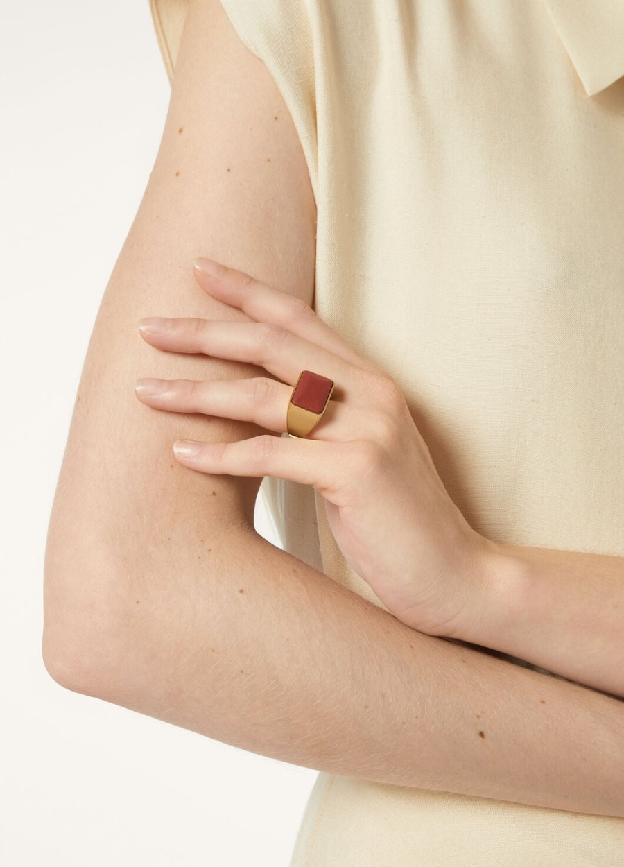bonbon ring messing diep kummelzon goud sieraden