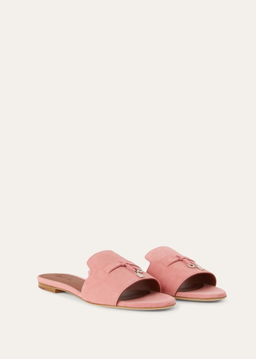 summer charms sandal suede goat halite