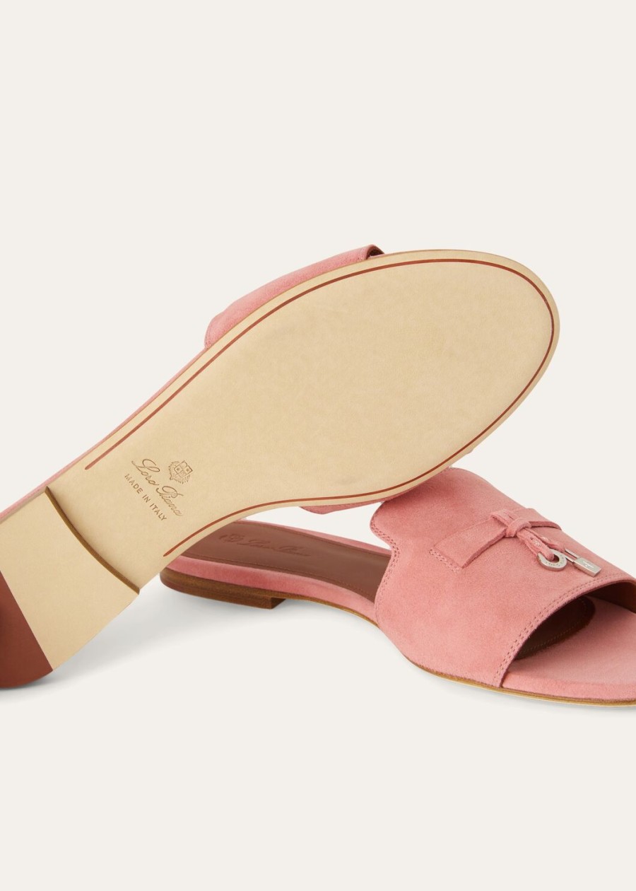 summer charms sandal suede goat halite