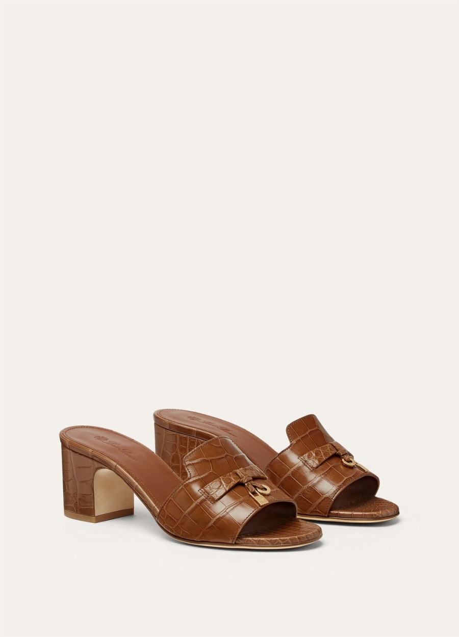 summer charms sandal mole gemaakt van alligatorleer.