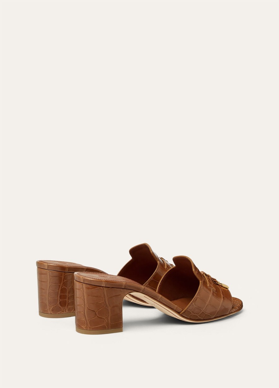 summer charms sandal mole gemaakt van alligatorleer.
