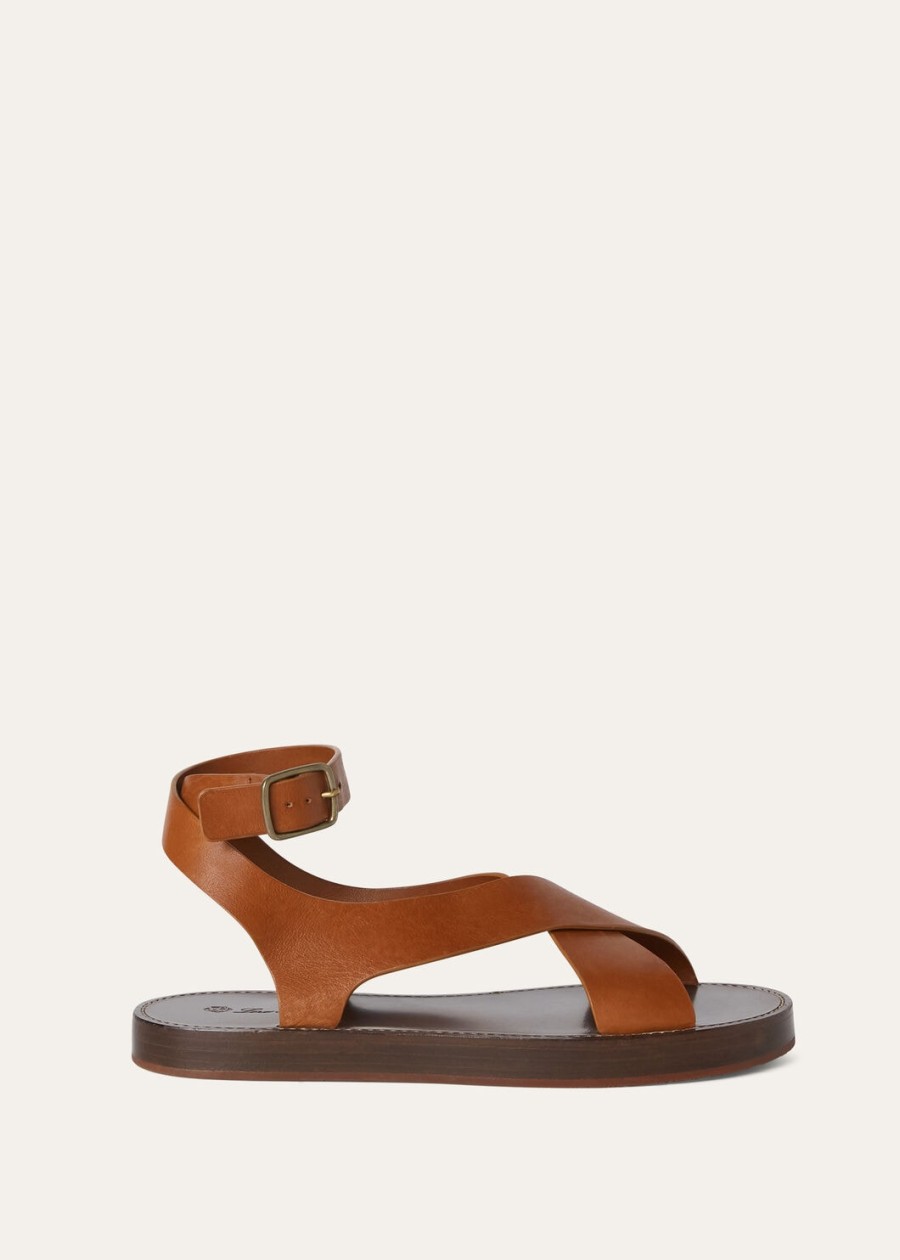 sumie sandal rubber tanned gold