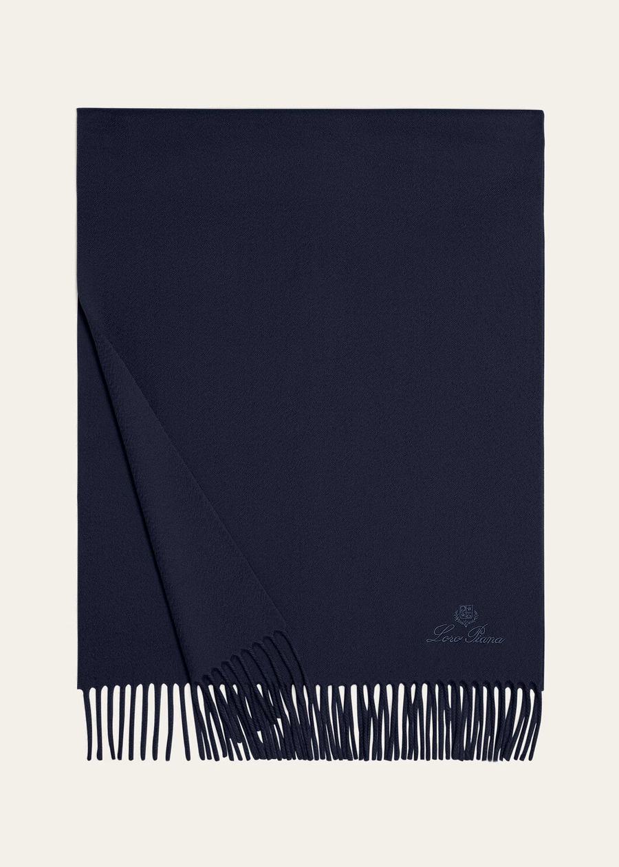 Grande Unita Vicuña Sjaal Marineblauw