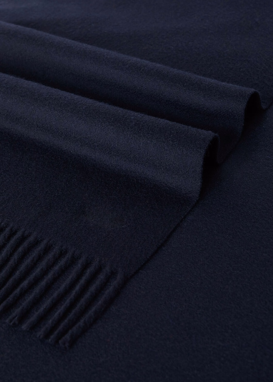 Grande Unita Vicuña Sjaal Marineblauw