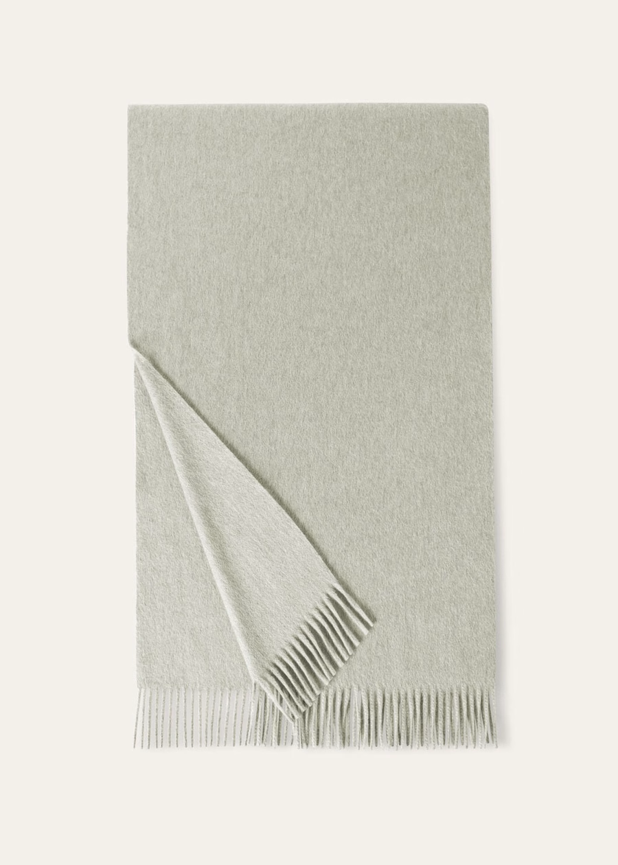 Loro Cashmere Light Ied Trellis Melange Sjaal