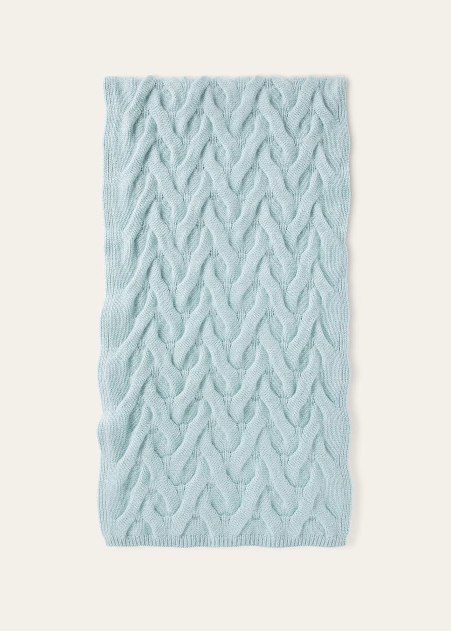 Cocooning Baby Cashmere Sjaal Langhe Groen Melange