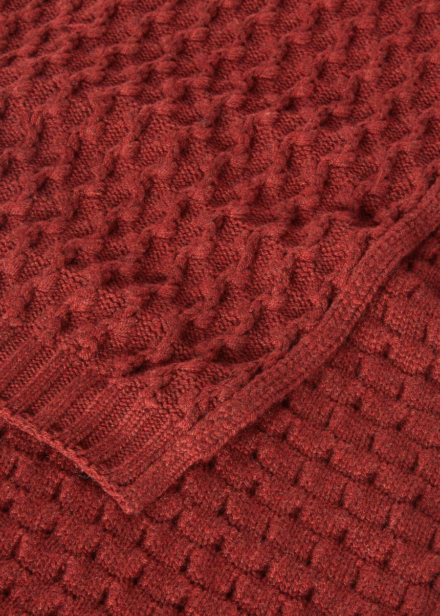 Vallé Baby Cashmere Weathering Steel Melange sjaal