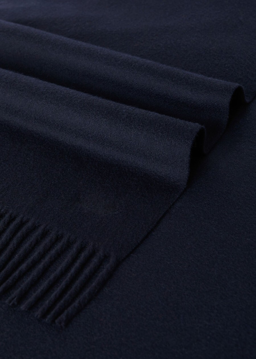 grande unita vicuña sjaal marineblauw