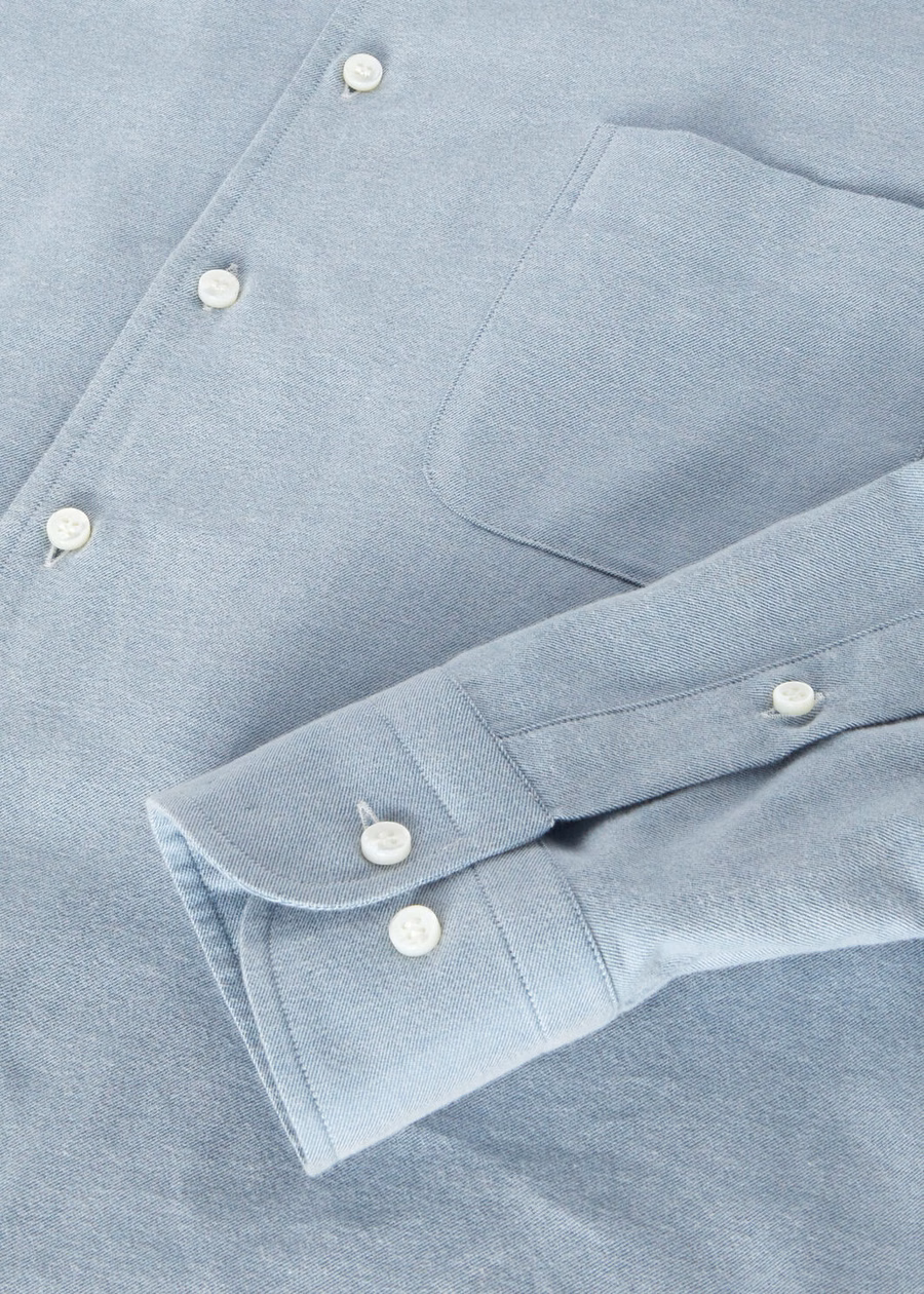 Andre Cottony shirt, wolkblauw