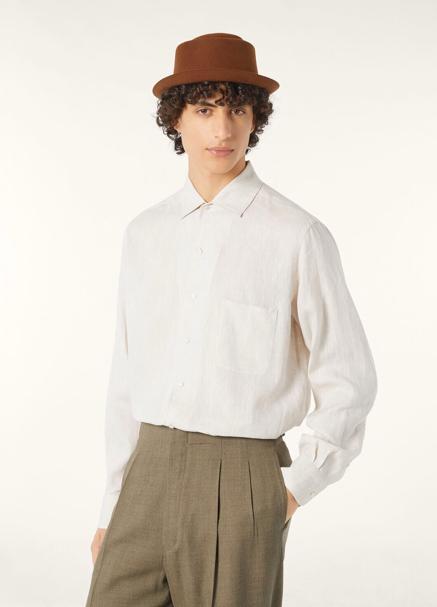 Andre-shirt in Pelican Grey