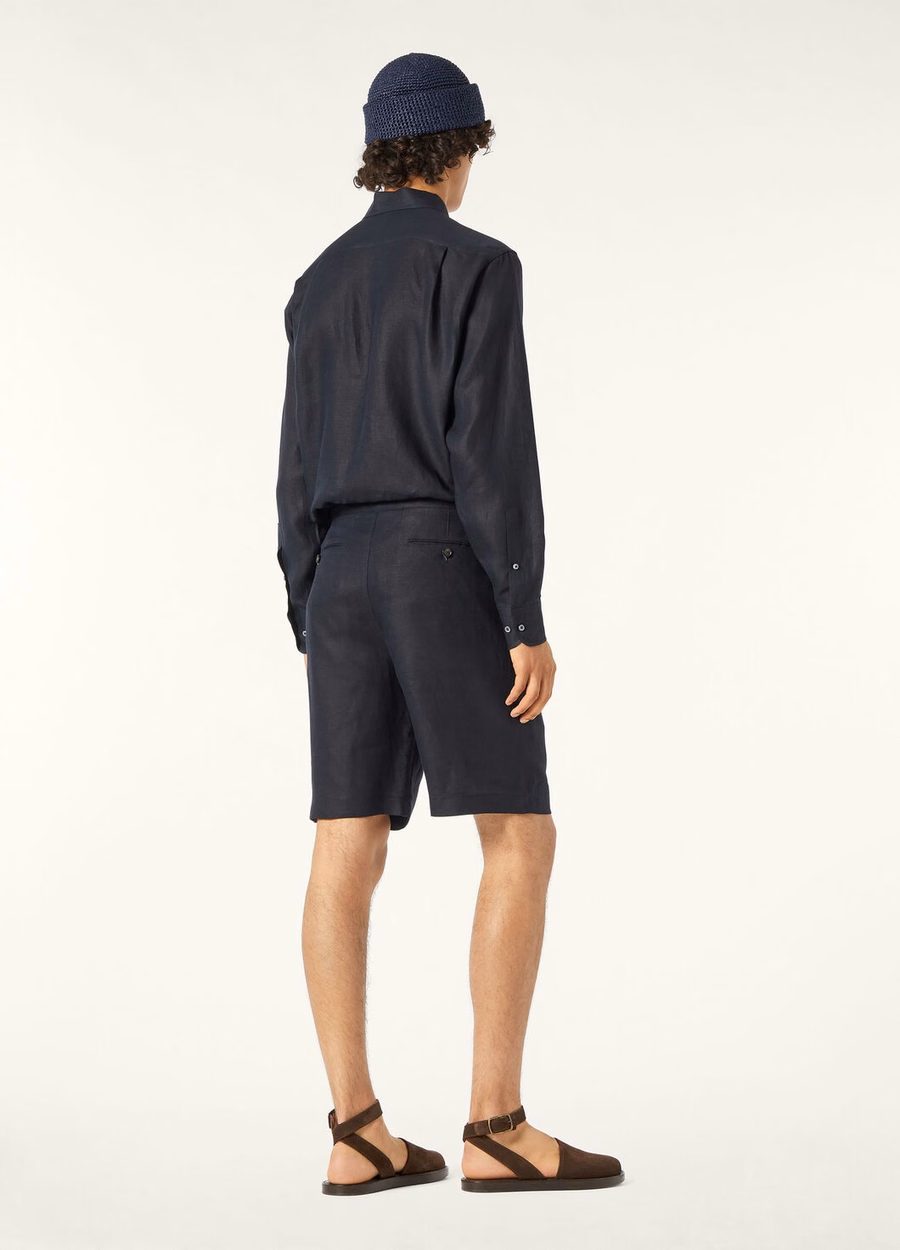 Andre-shirt in marineblauw