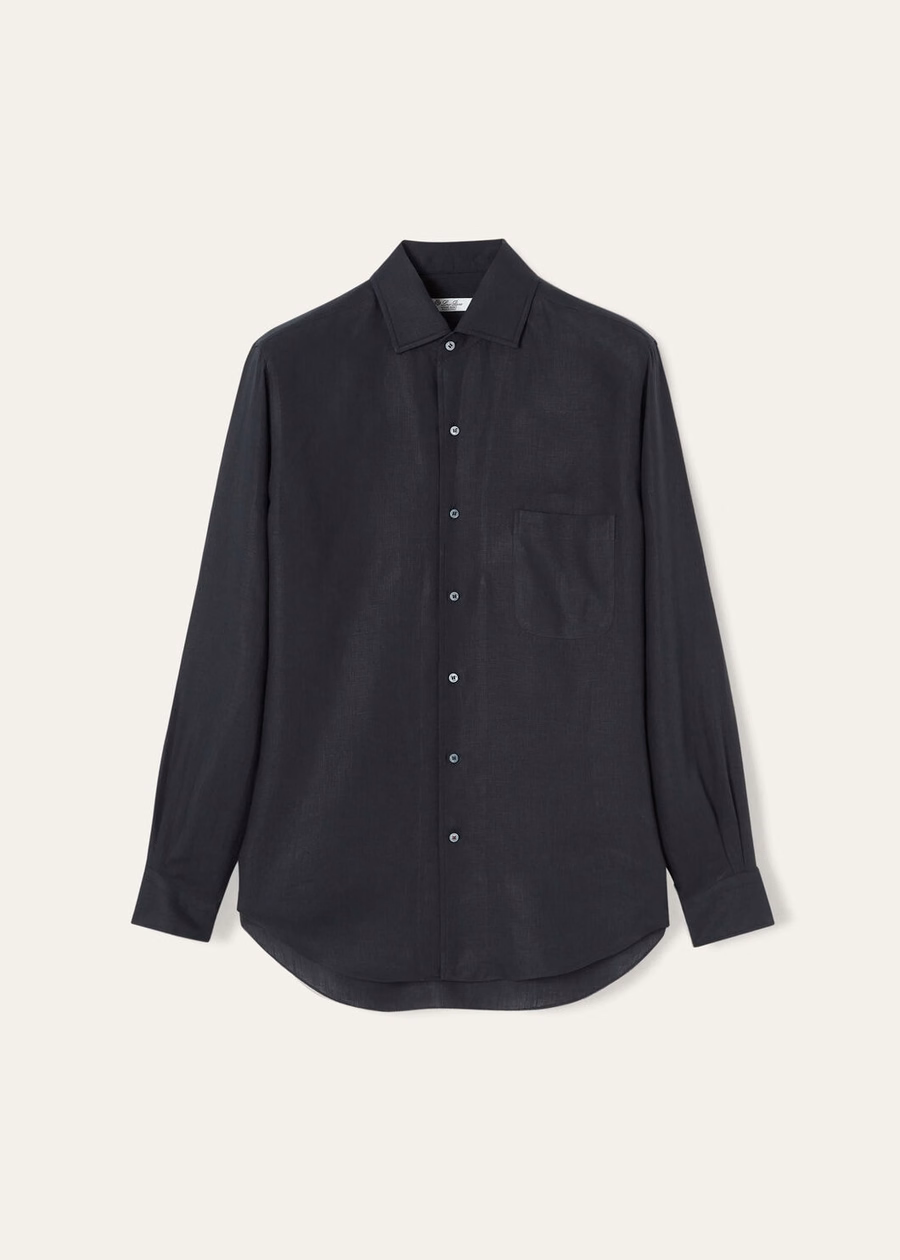 Andre-shirt in marineblauw