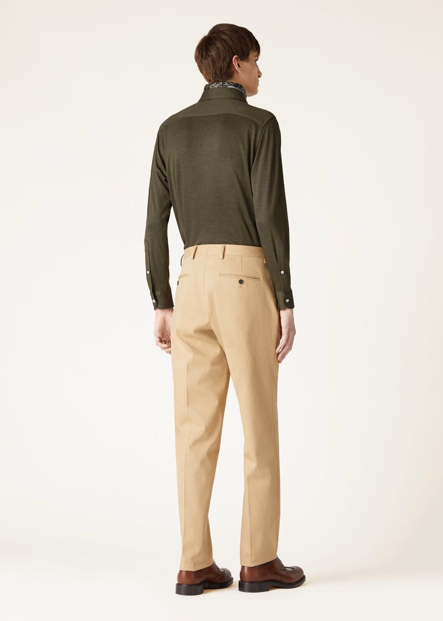 Andrew Shirt Zijde Kasjmier Pine Grove