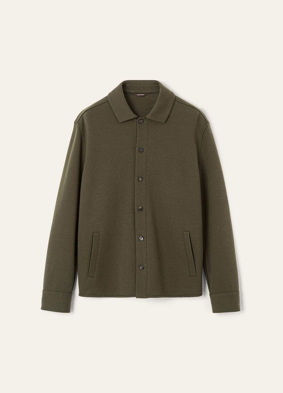 Whitney Shirt Katoen Zijde Kasjmier Pine Grove