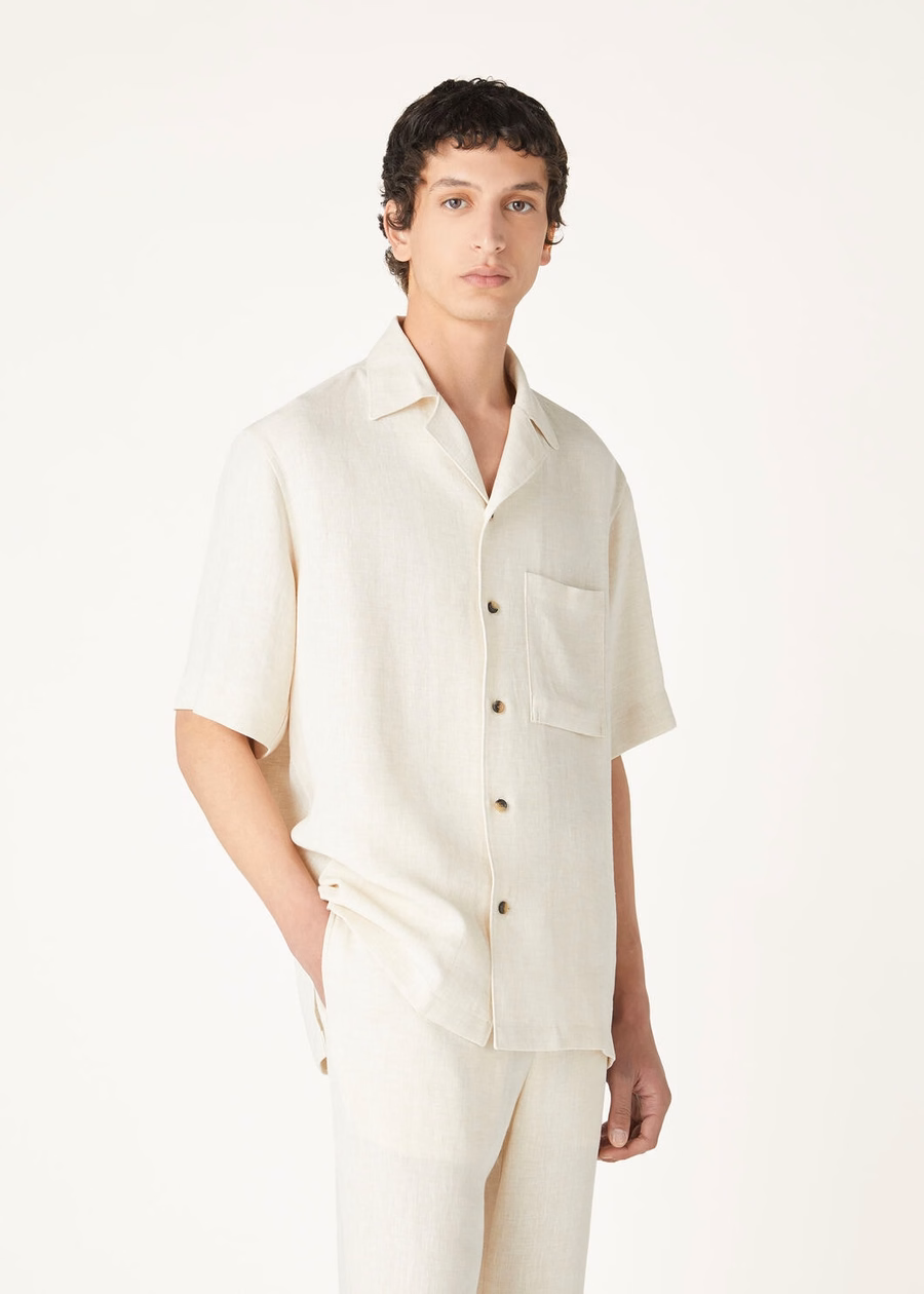Federico Shirt in winterzand