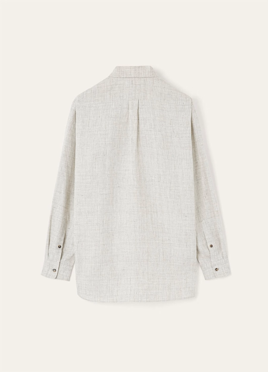 Raffaele shirt in Iced Steel