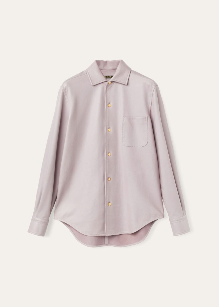valeria shirt van lamsleer roze dageraad