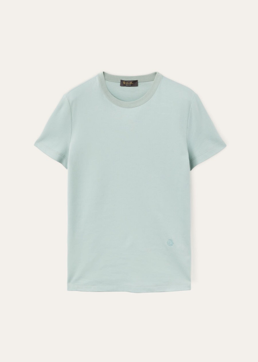 my-t katoenen t-shirt met fluisterend beekje-motief