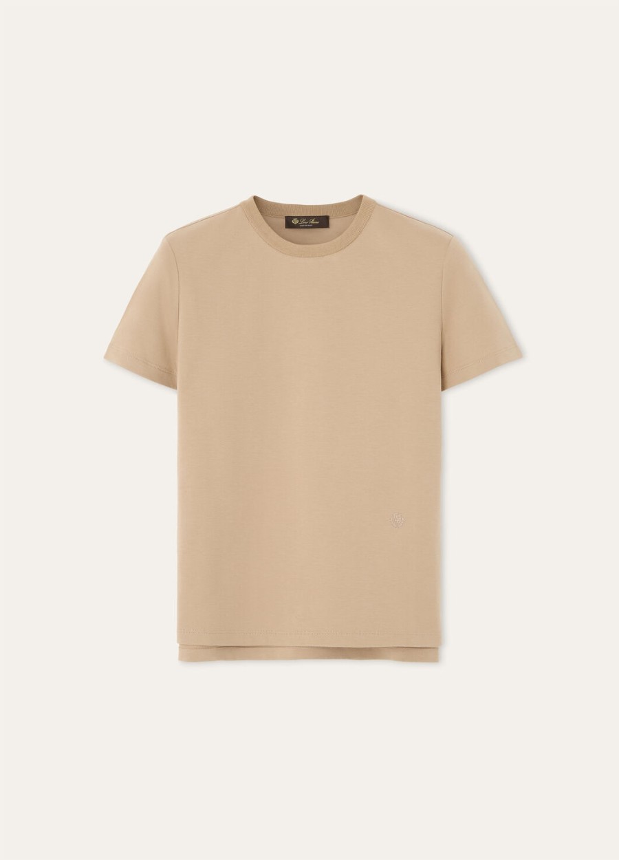 my-t t-shirt katoen kwarts beige