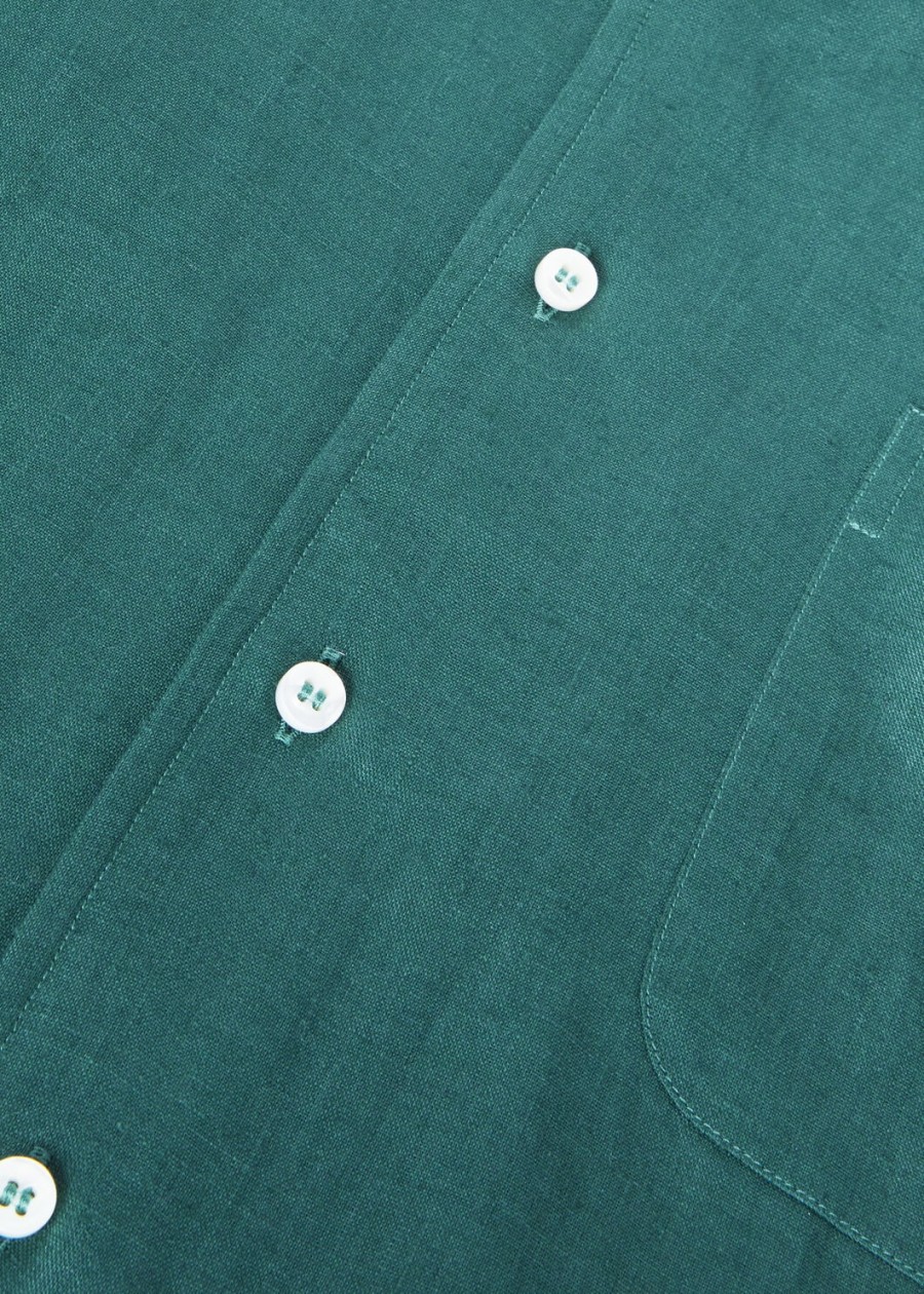 andre shirt in groene spirulina