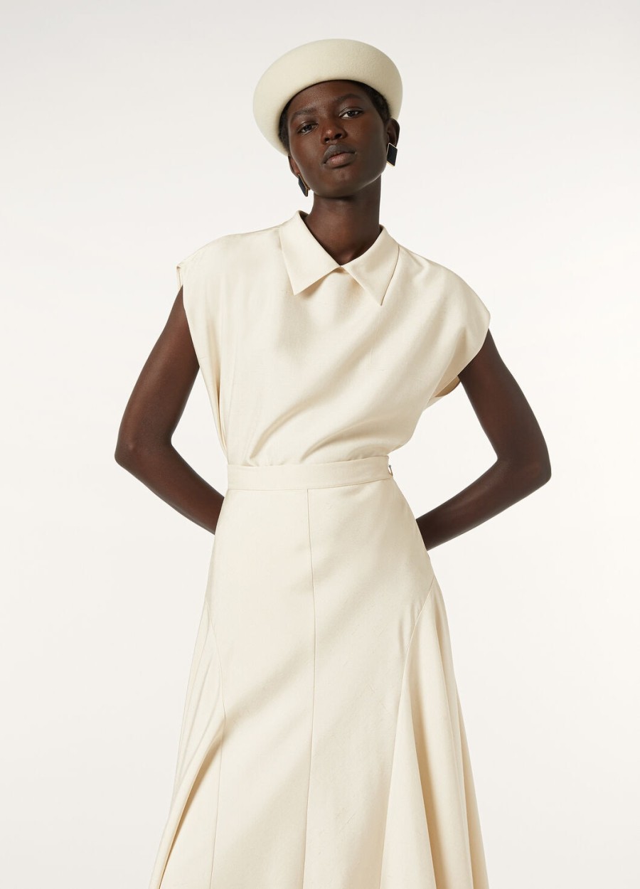 janice zijden melk amber shirt