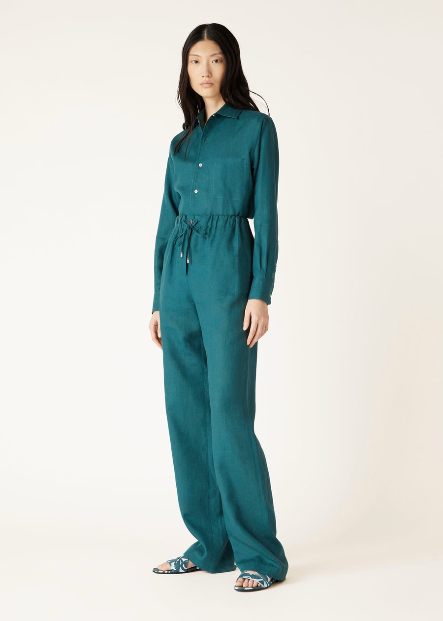 Andre Shirt in groene spirulina