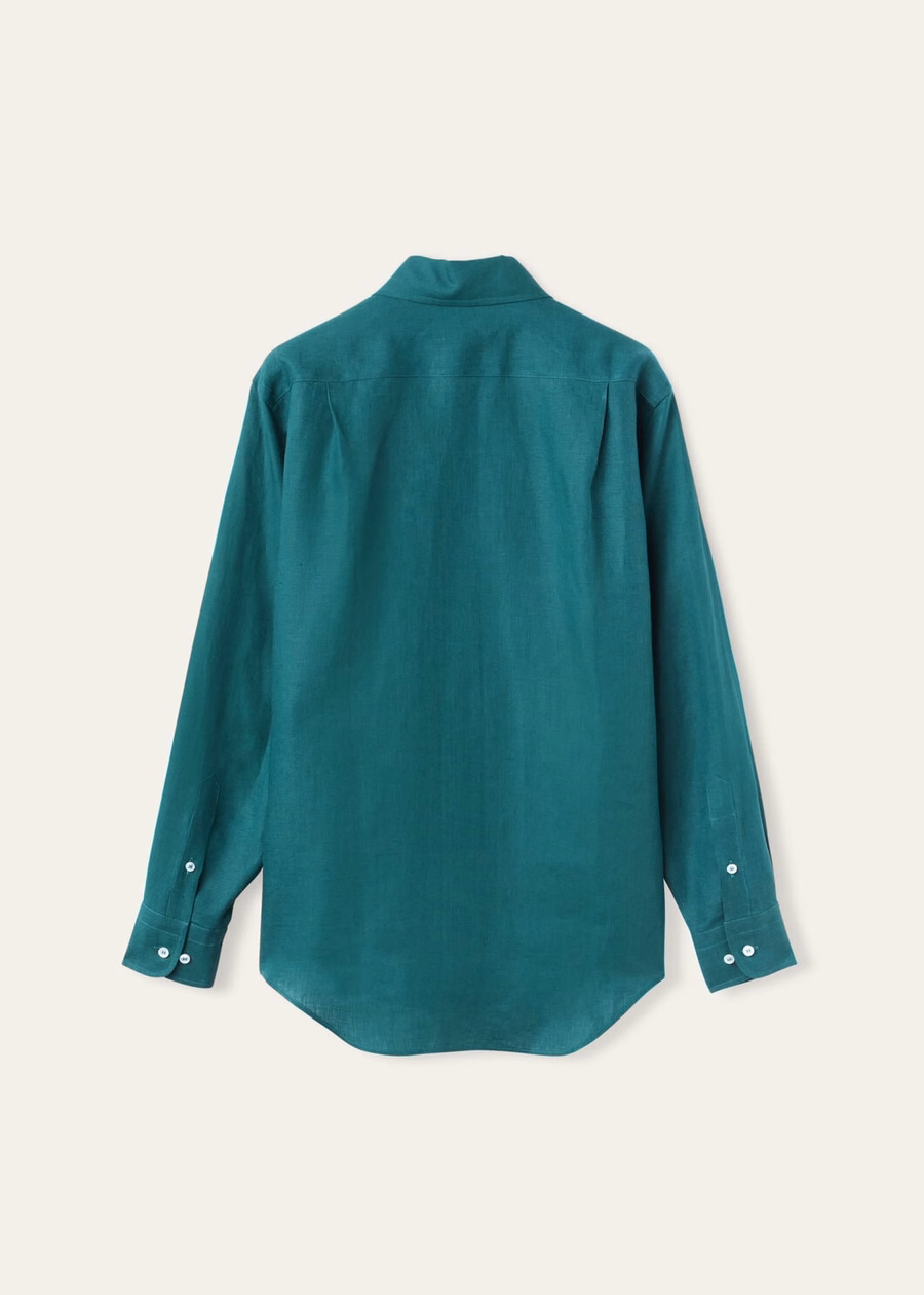 Andre Shirt in groene spirulina