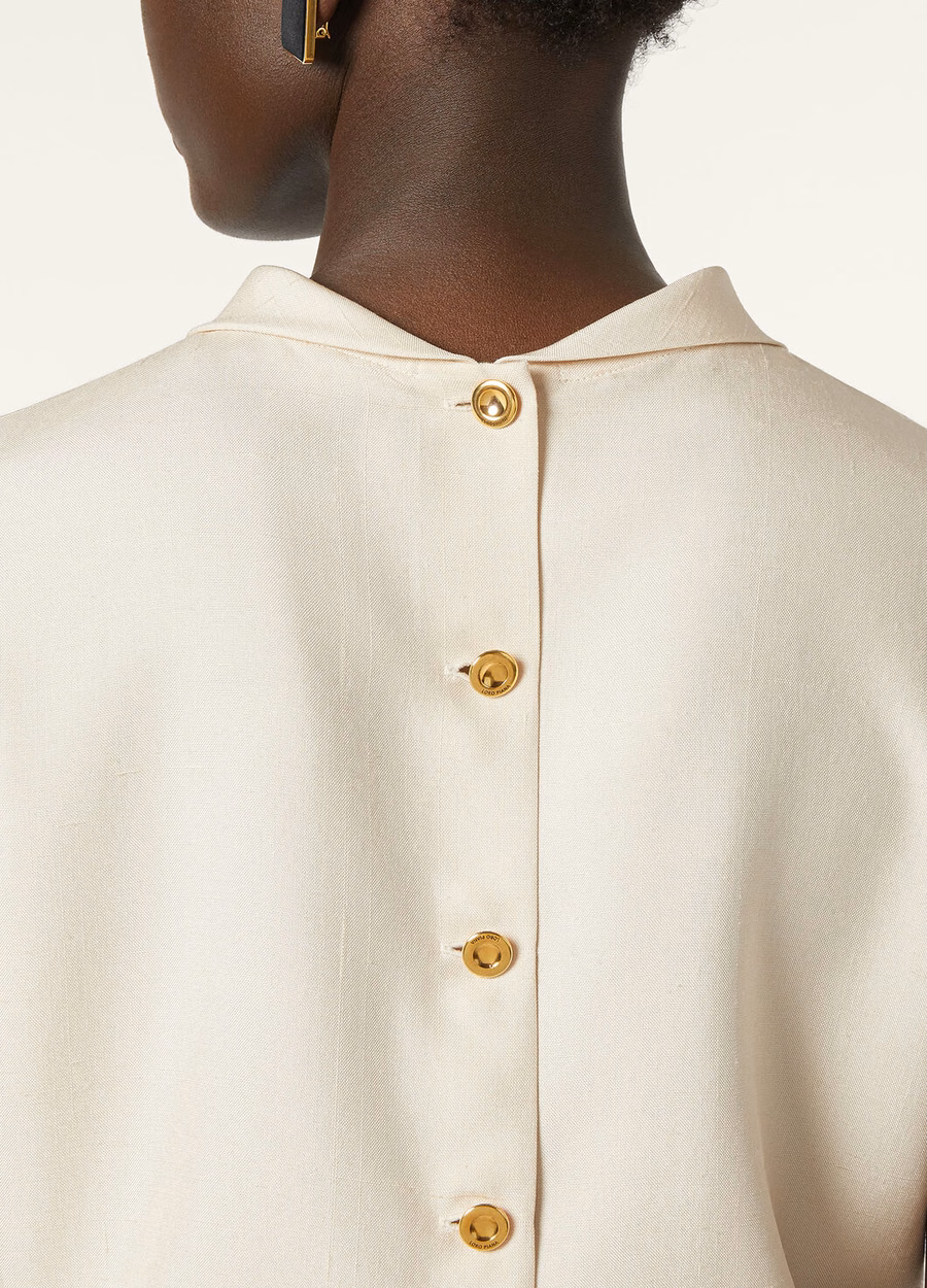 Janice zijden melk amber shirt