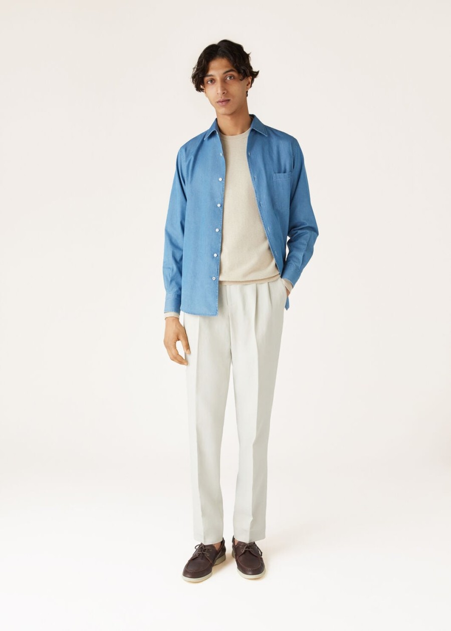 andre shirt ultra stonewashed katoen