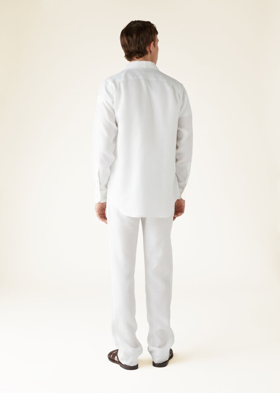 andre-shirt in optisch wit