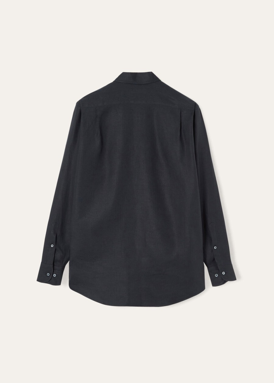 andre-shirt in marineblauw
