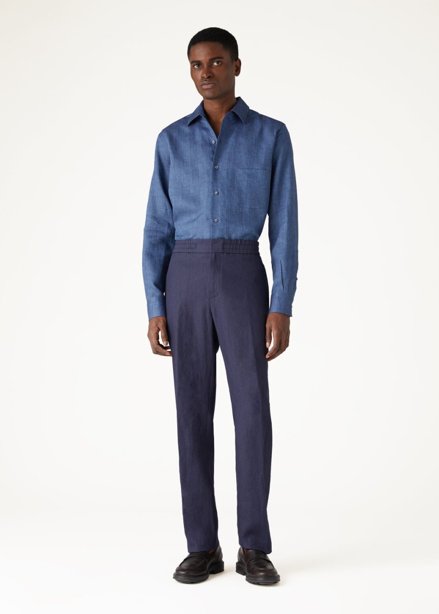 andre-shirt in stillwaterblauw