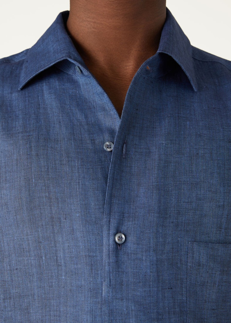 andre-shirt in stillwaterblauw