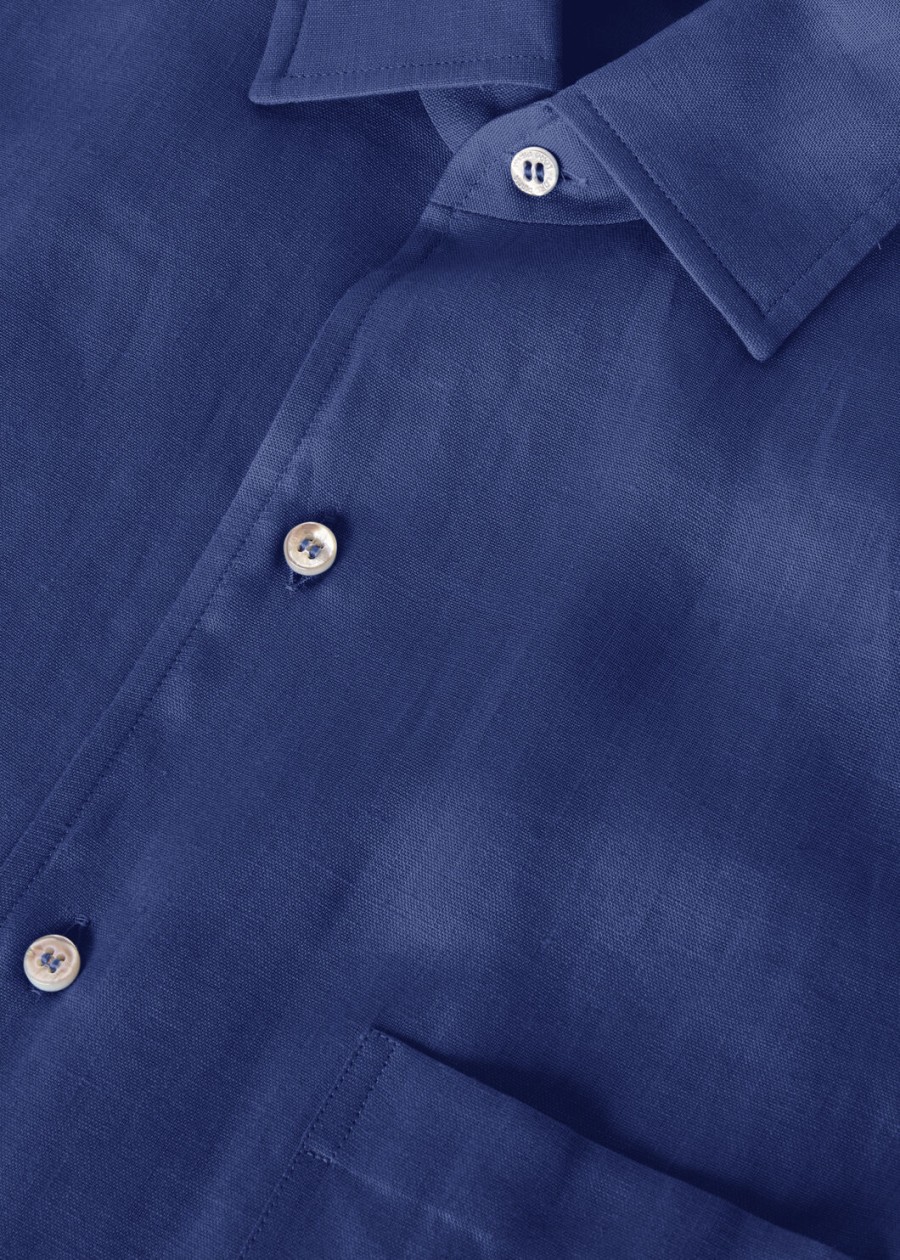andre-shirt in kurume-blauw