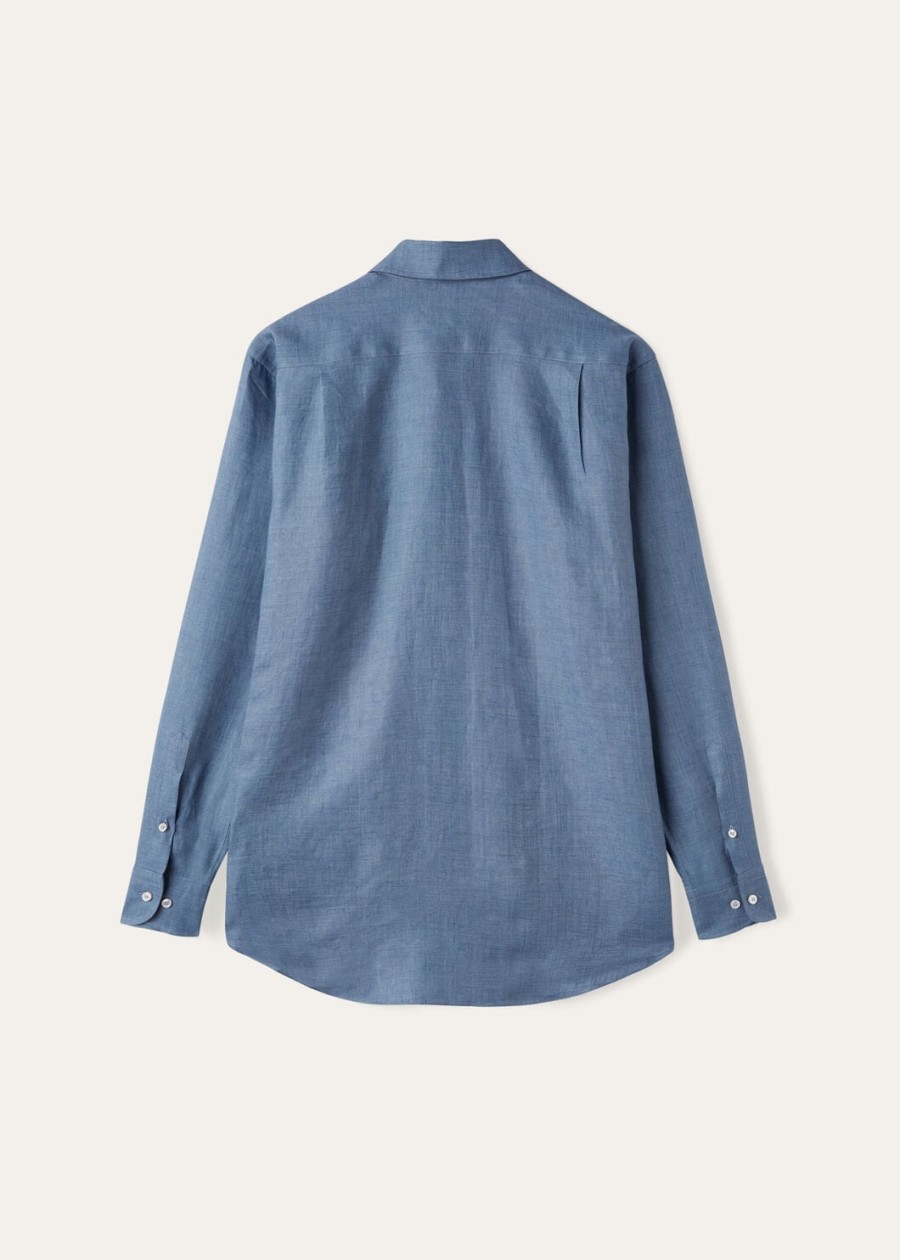 andre-shirt in fris indigo