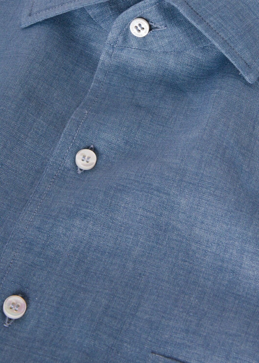 andre-shirt in fris indigo