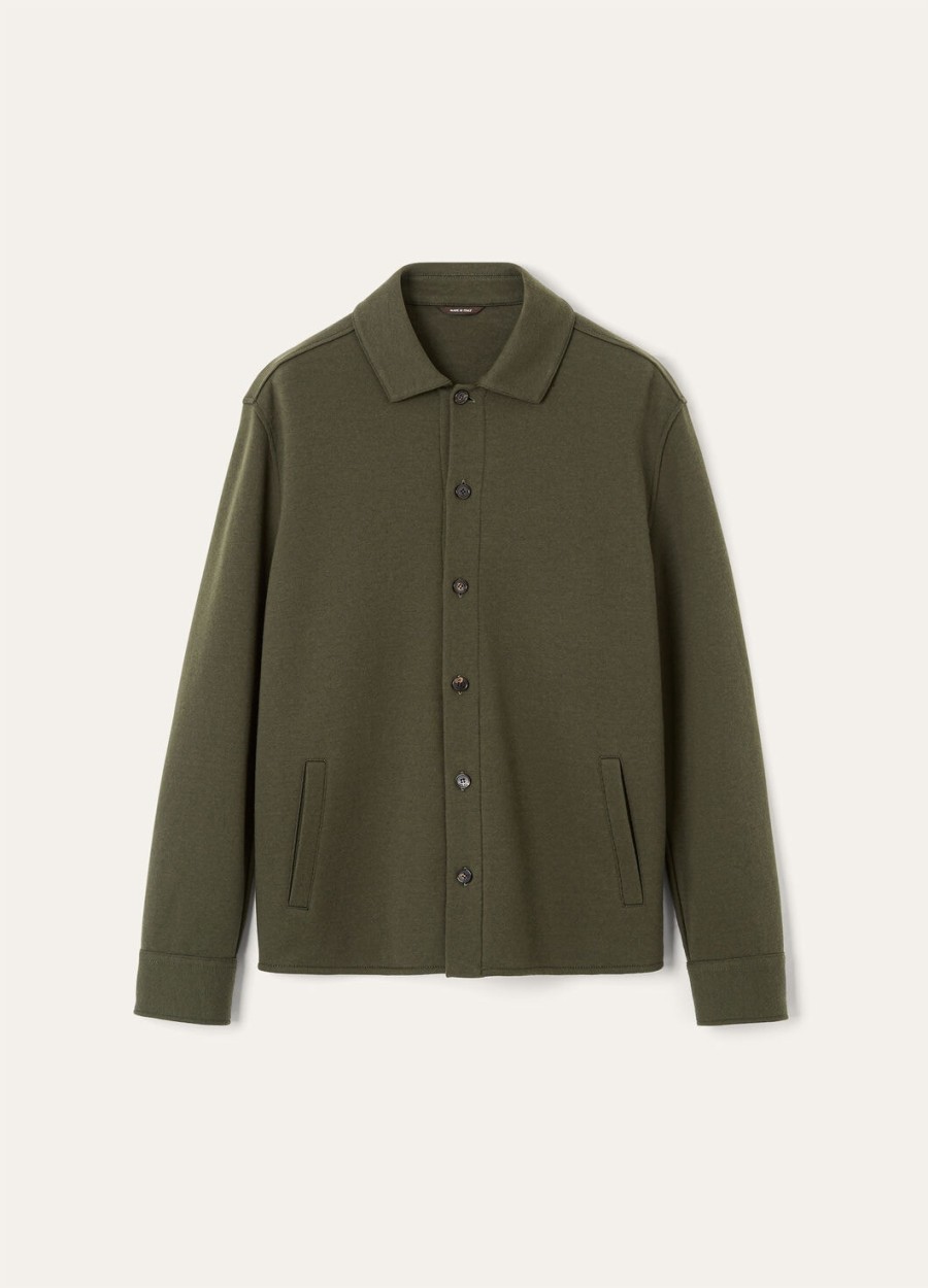 whitney shirt katoen zijde kasjmier pine grove