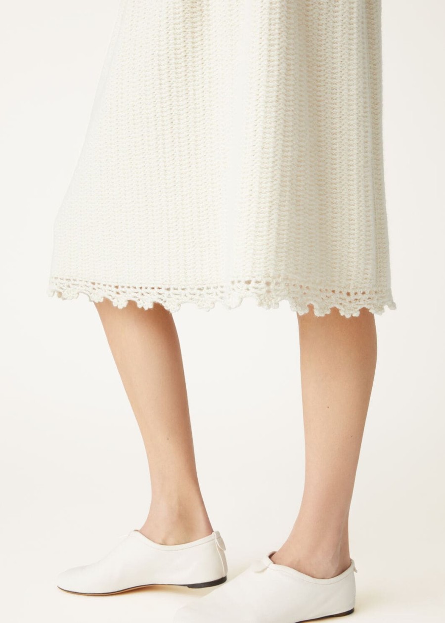 fervento mohair kasjmier nougat rok