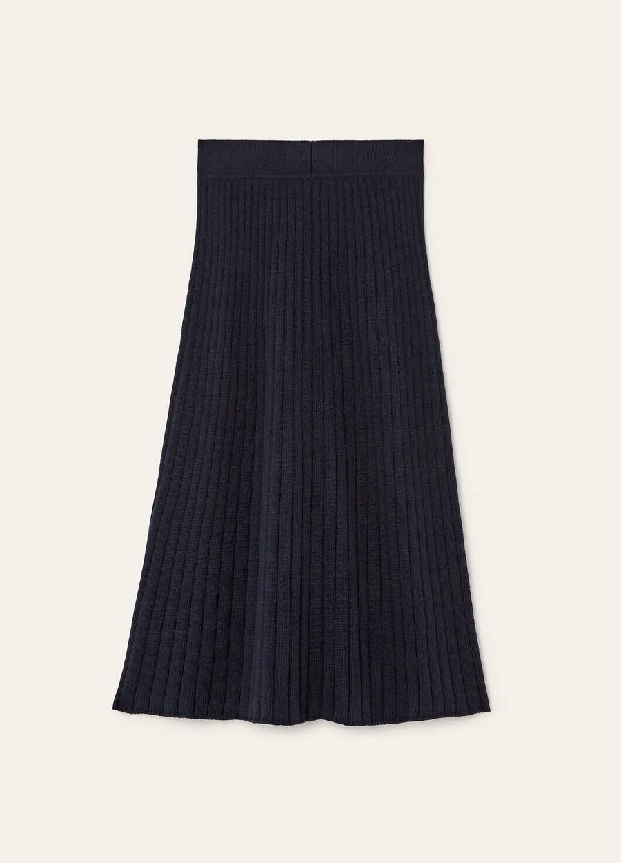 Marineblauwe babykasjmier Coste rok