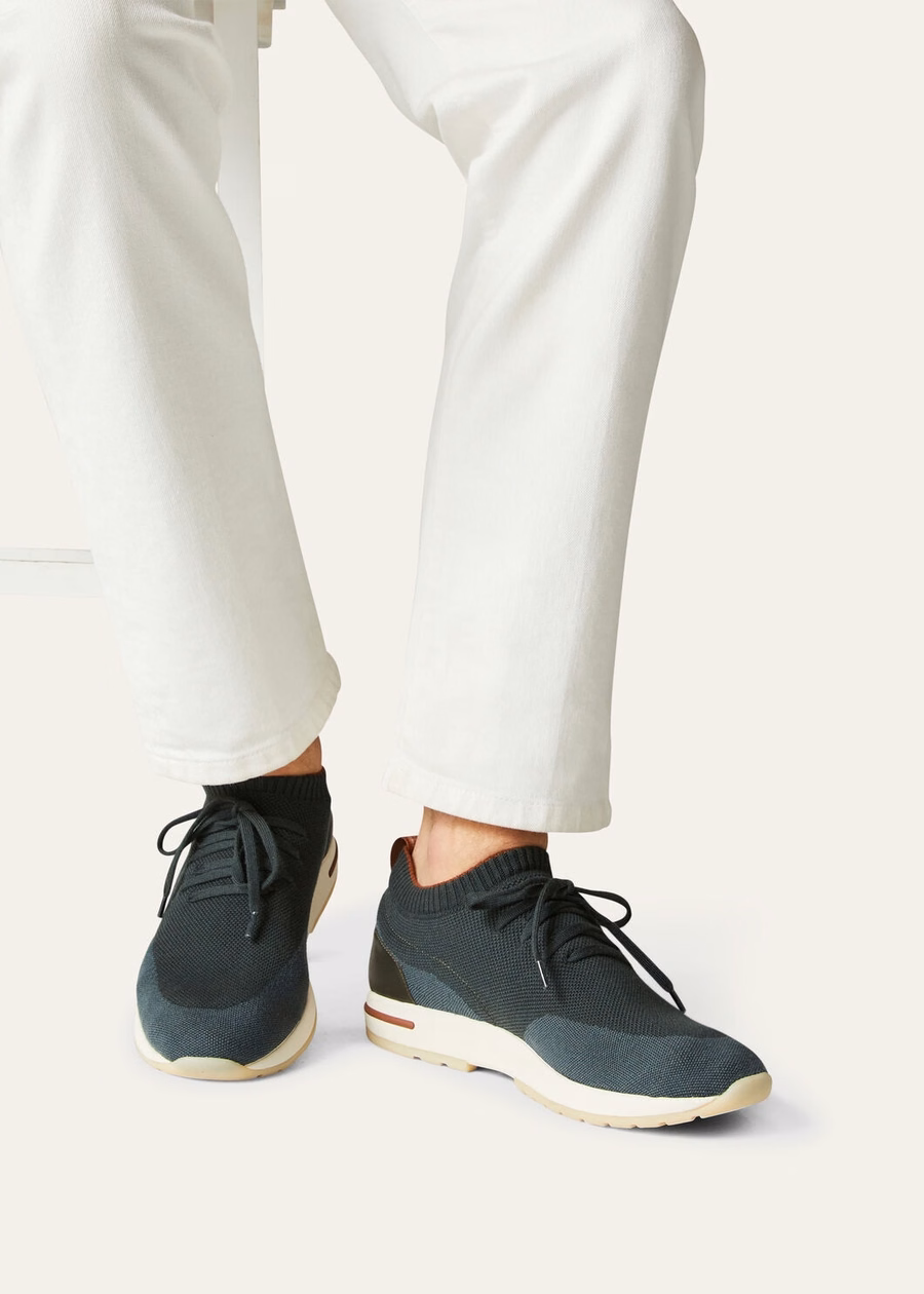 360 LP Flexy Walk Sneaker Wish® Wol Agave Blauw
