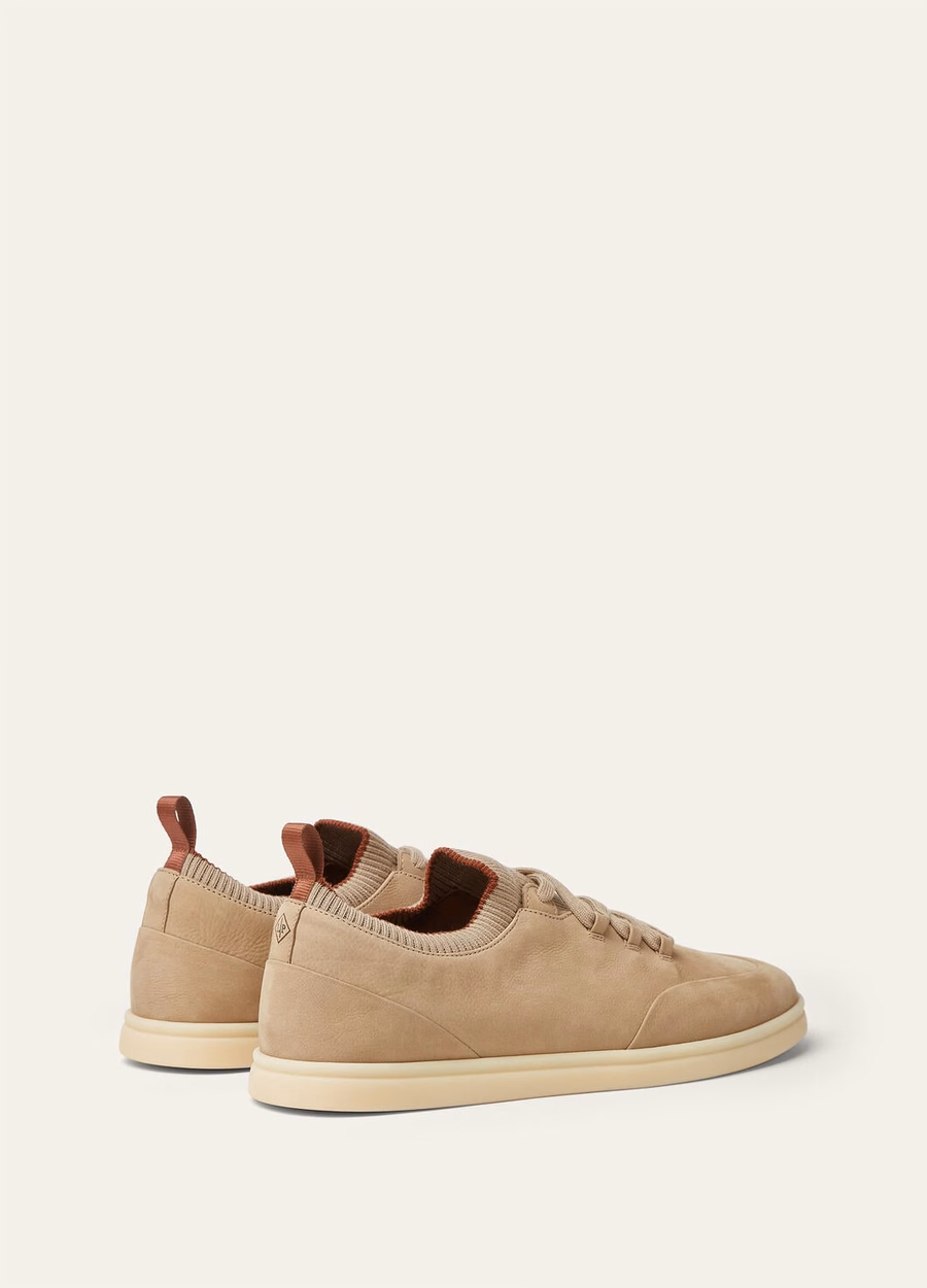 Soho Walk sneaker van kalfsleer, zomerse waas