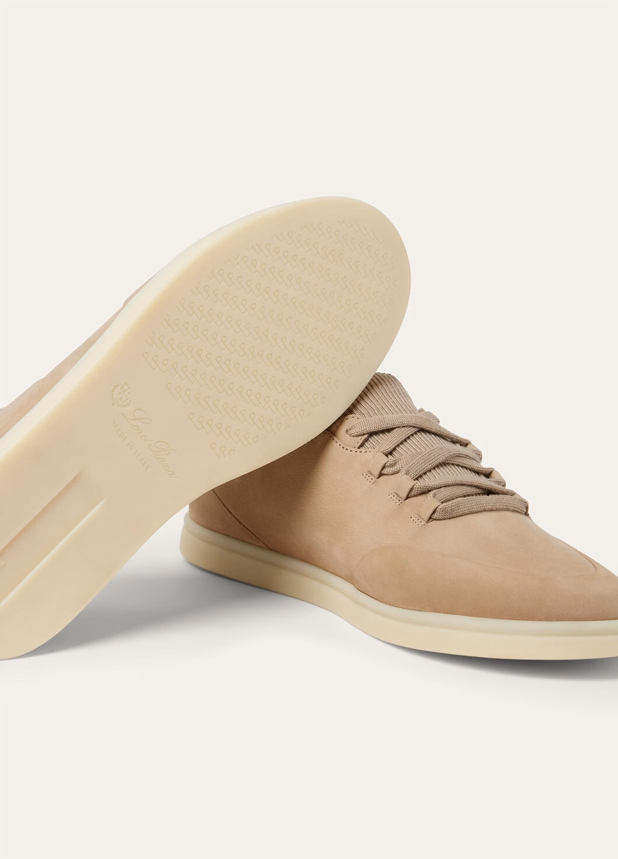 Soho Walk sneaker van kalfsleer, zomerse waas