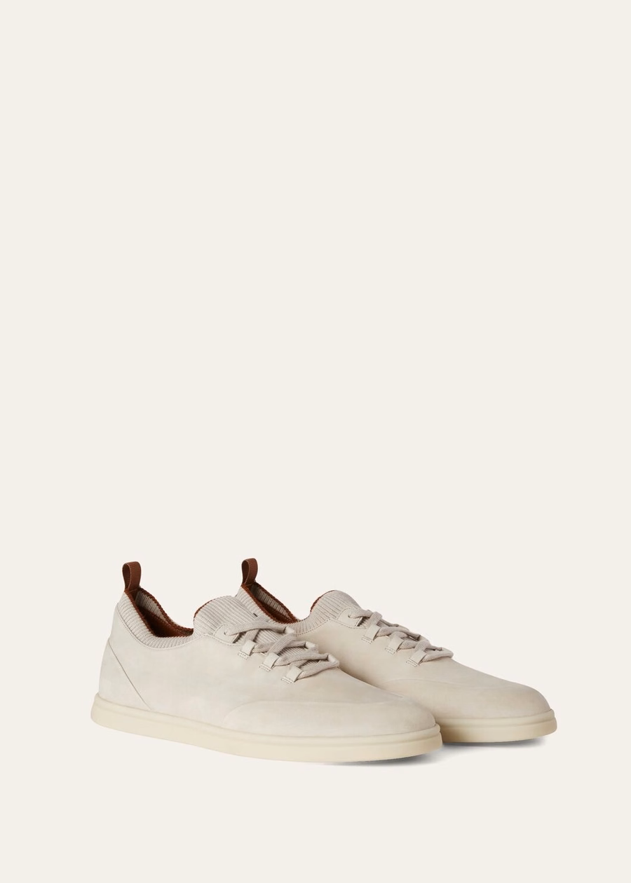 Soho Walk sneakers van amandelkleurig kalfsleer