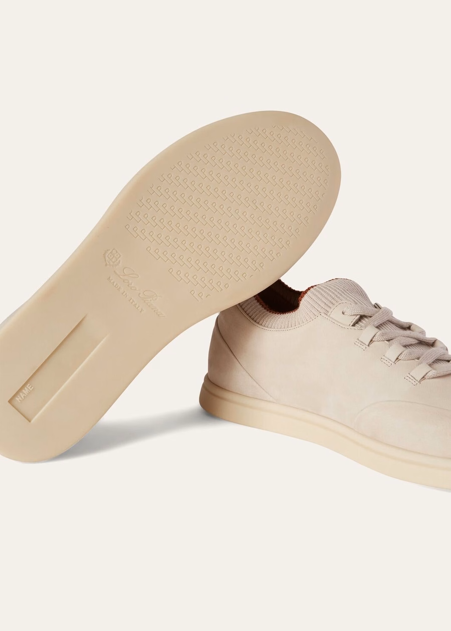 Soho Walk sneakers van amandelkleurig kalfsleer