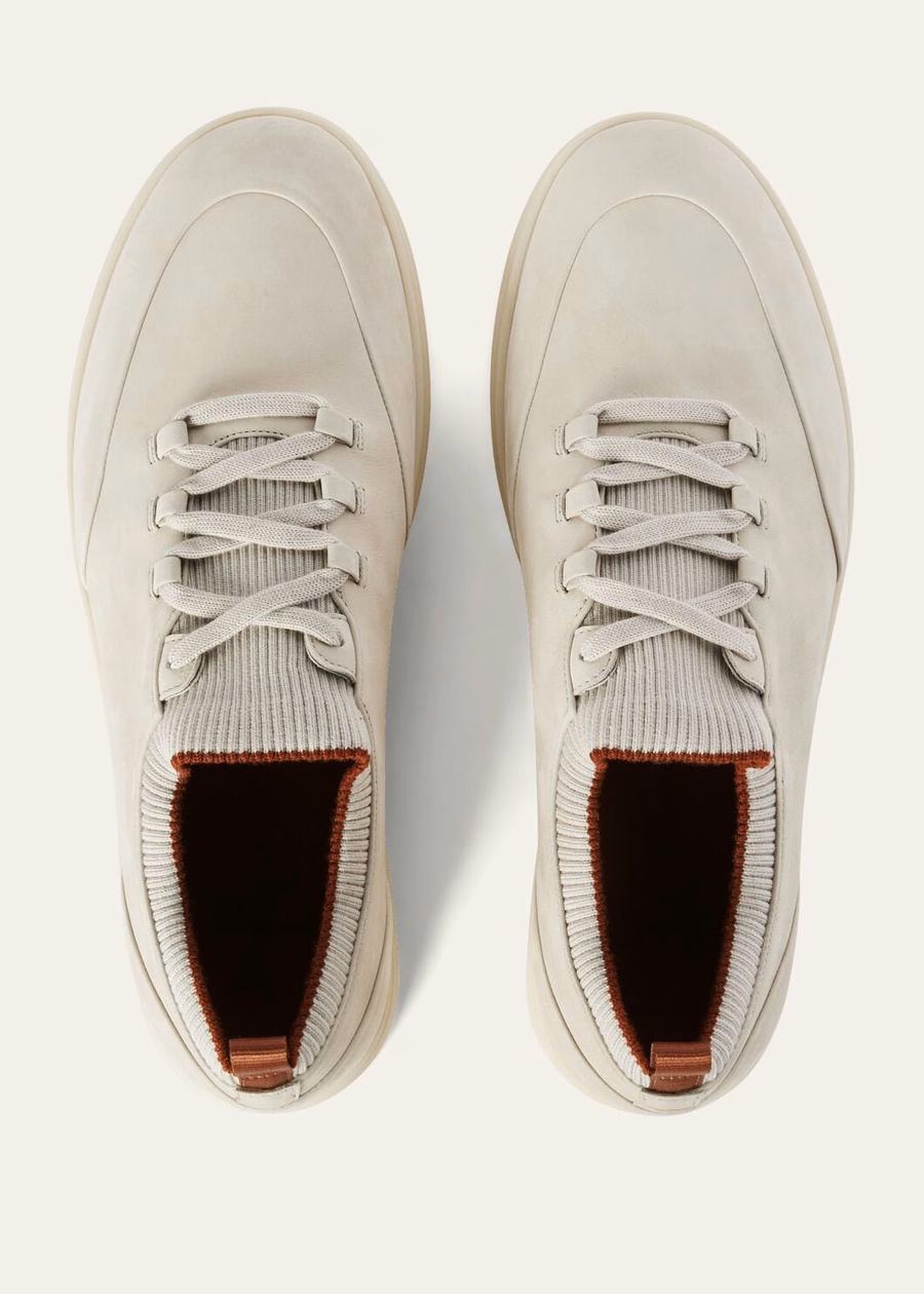Soho Walk sneakers van amandelkleurig kalfsleer