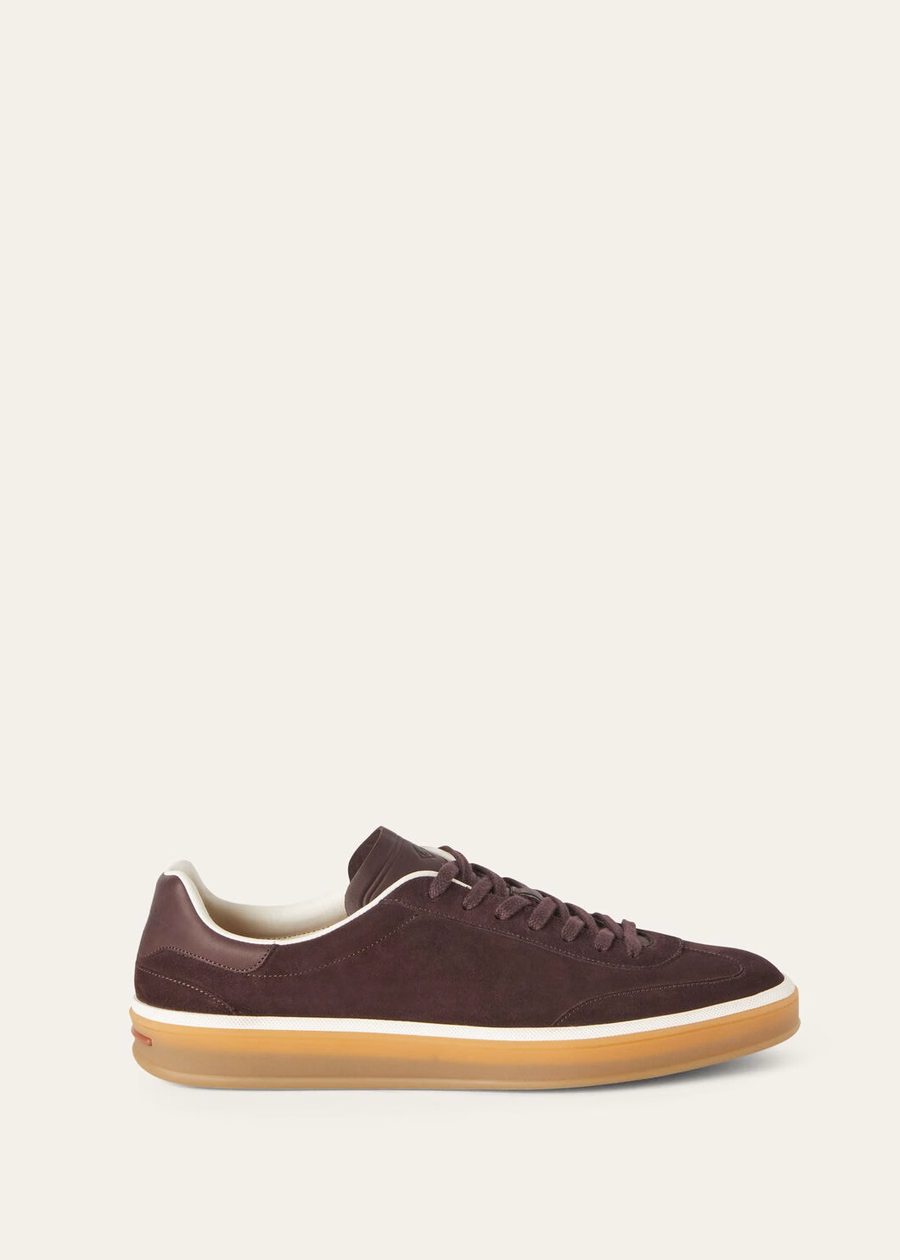 Tennis Walk Tennis suède Kalfsleer Split Amarone