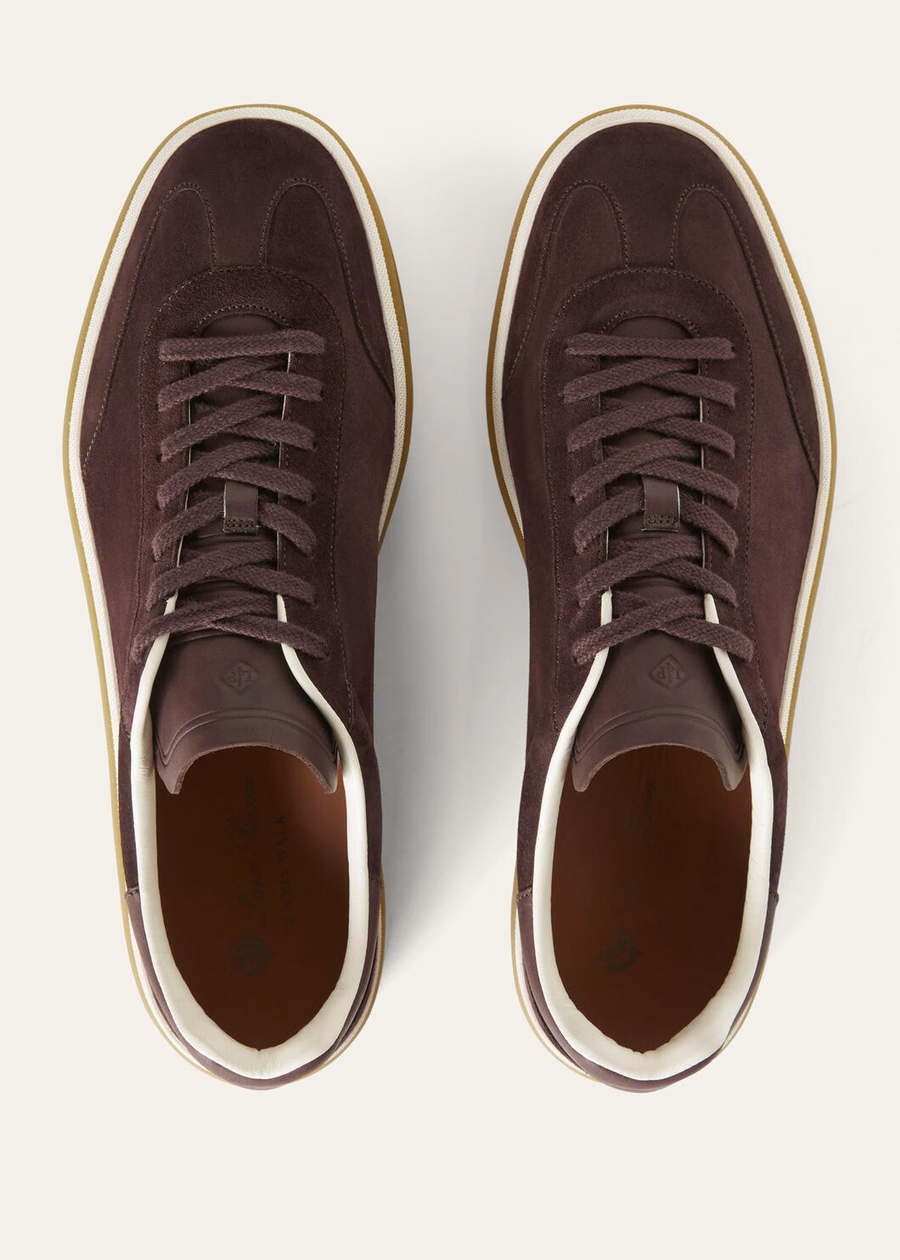 Tennis Walk Tennis suède Kalfsleer Split Amarone