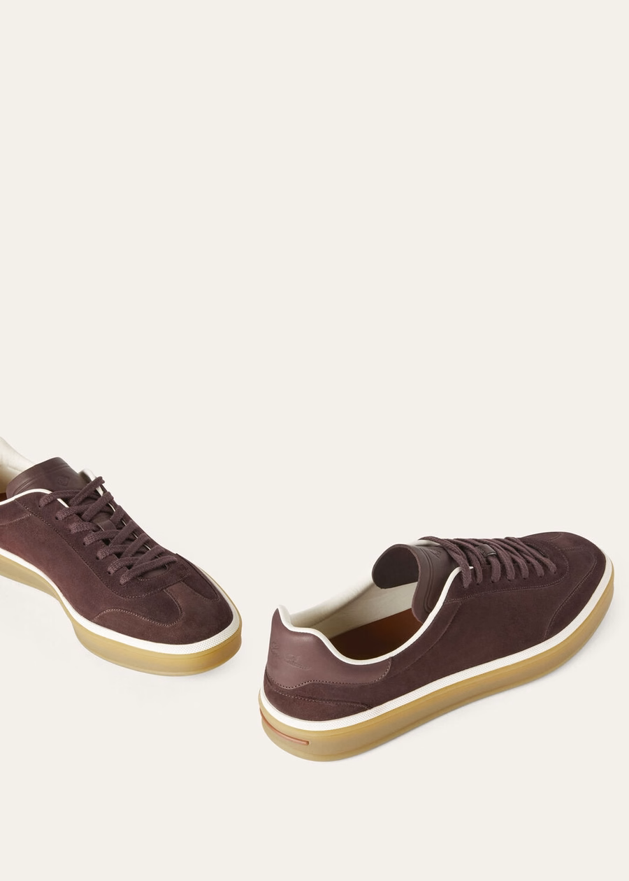 Tennis Walk Tennis suède Kalfsleer Split Amarone