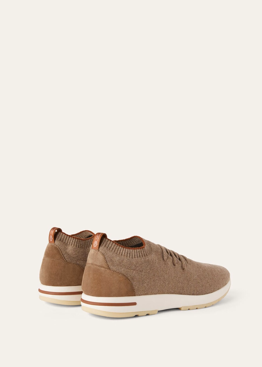 Loro 360 LP Flexy Walk Sneaker Cashmere Grain Brown Mel