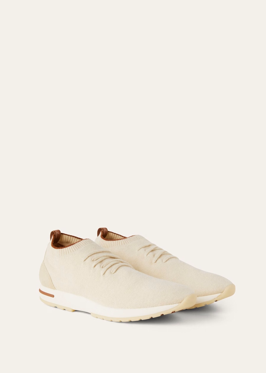 Loro 360 LP Flexy Walk sneaker Kasjmier Pure Dunes Mel